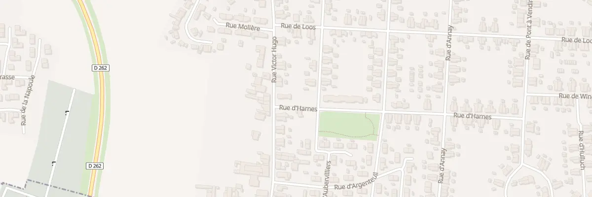 Plan du 720 Rue Victor Hugo à Noyelles-sous-Lens