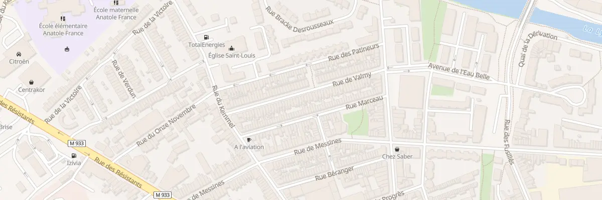 Plan du 51 Rue de Valmy à Armentières