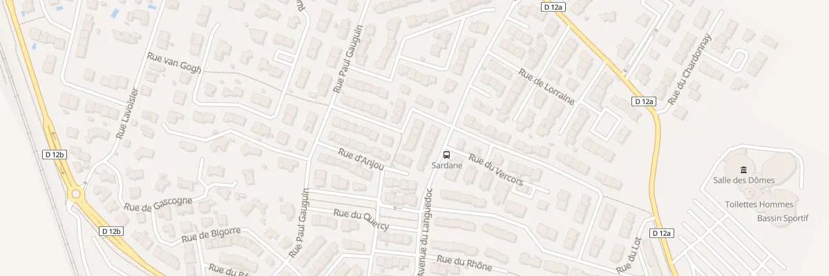 Plan du 18 Rue du Maine à Rivesaltes