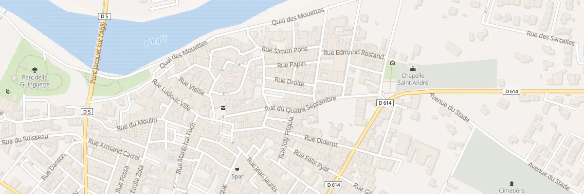 Plan du 10 Rue des Tisserands à Rivesaltes