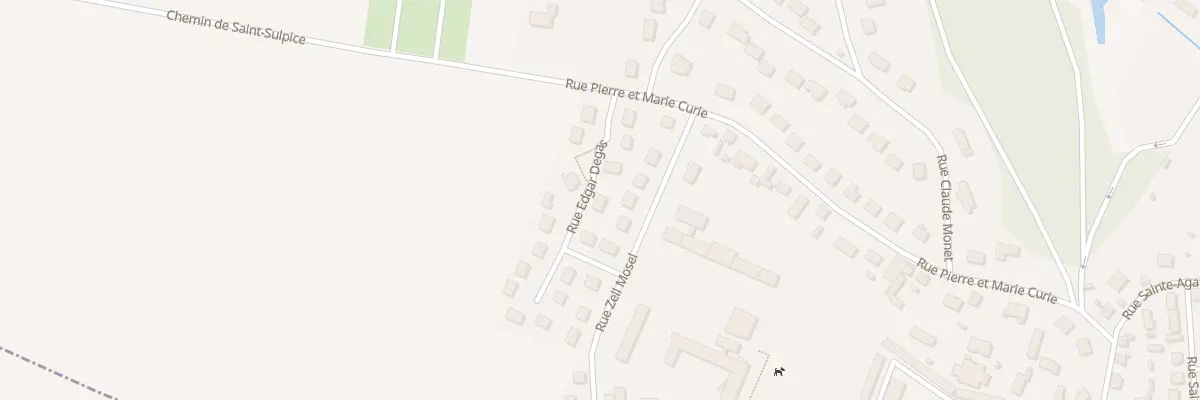 Plan du 6 Rue Jean Baptiste Corot à Crépy-en-Valois