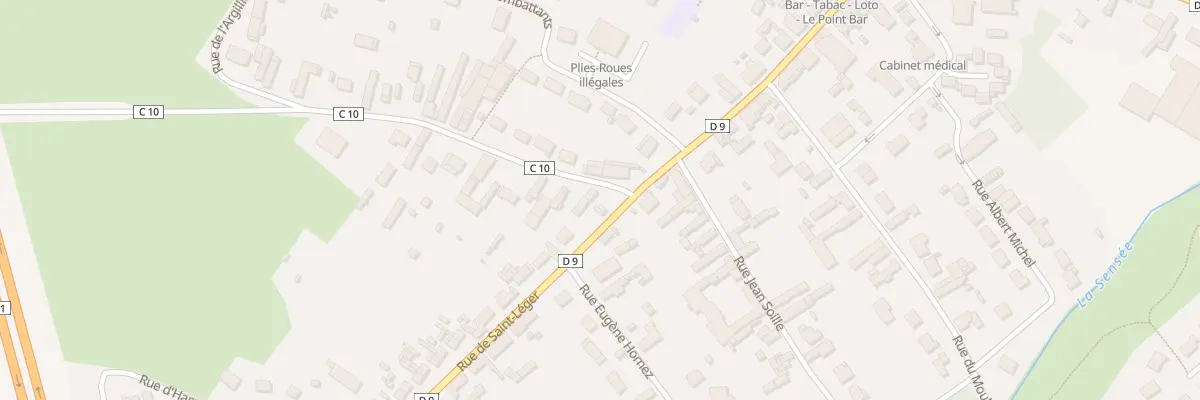 Plan du 12 Rue de Saint-léger à Croisilles