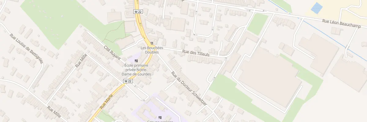 Plan du 11 Rue du Docteur Schweitzer à La Chapelle-d’Armentières