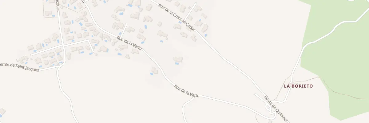 Plan du 5524 Gazel à Bizanet