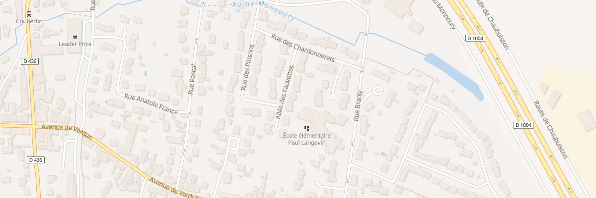 Plan du 9 All des Fauvettes à Fontenay-Trésigny