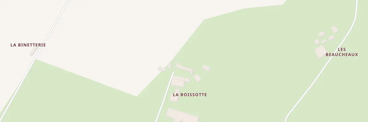 Plan du 5200 La Boissotte à Thou