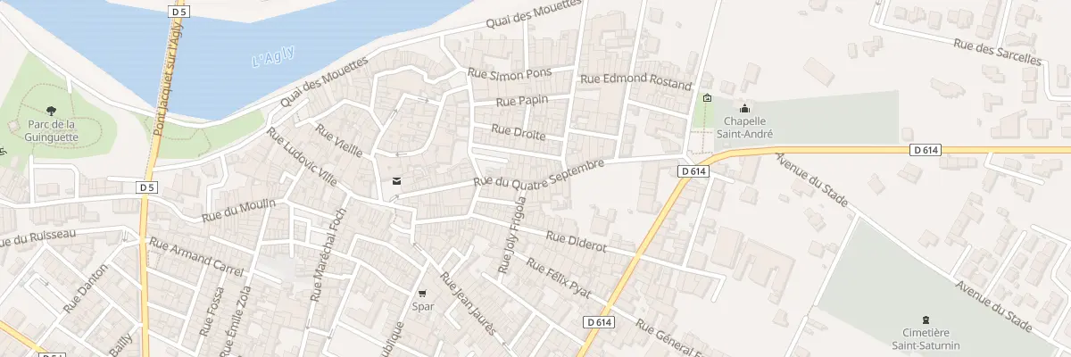 Plan du 43 Rue du Quatre Septembre à Rivesaltes