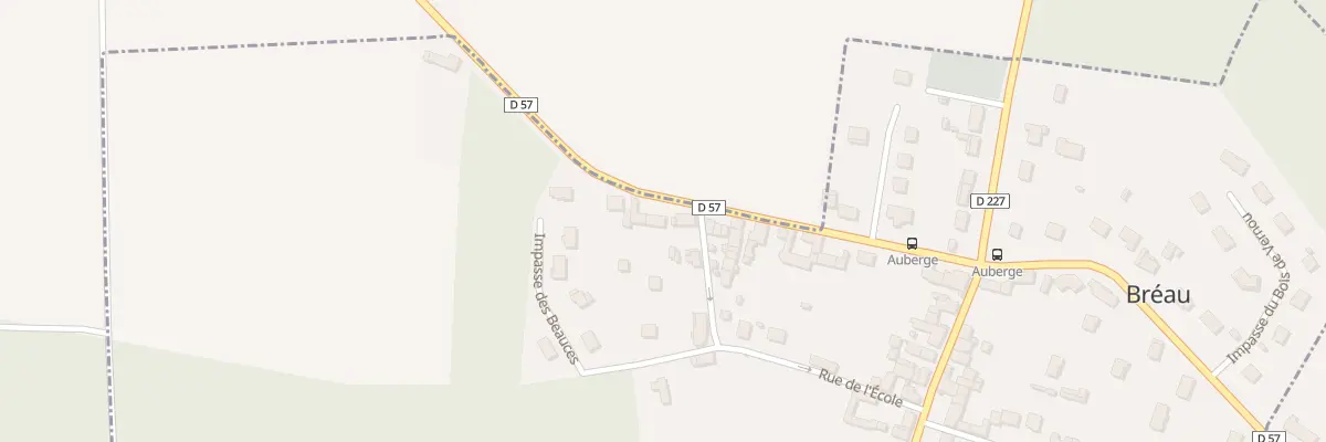Plan du 283 Rue de Bombon à Bréau