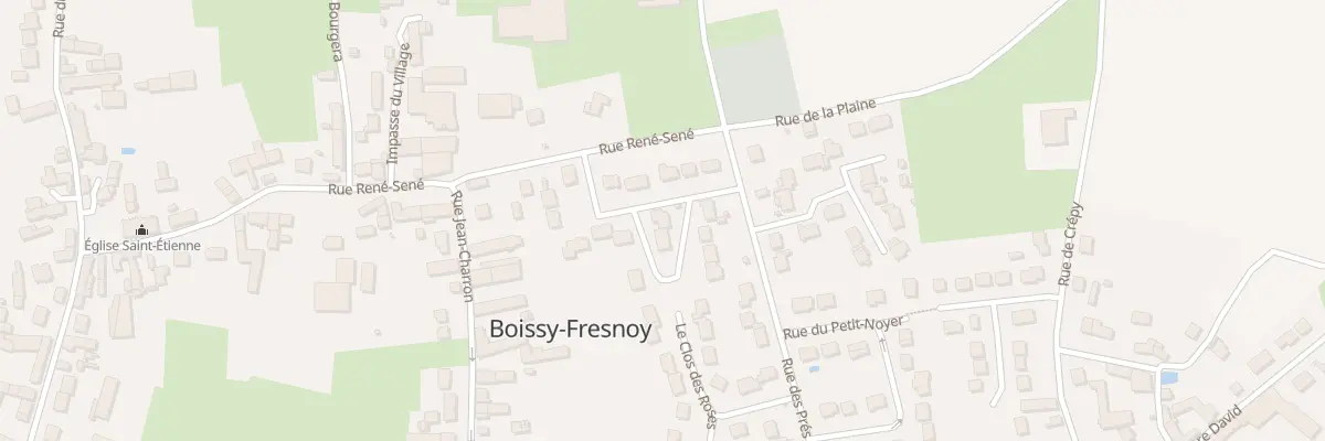 Plan du 8 Rue de la Sente à Boissy-Fresnoy