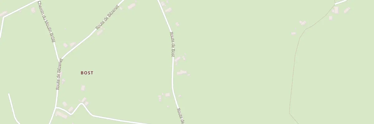 Plan du 5143 Village de Bost à Saint-Bonnet-de-Four