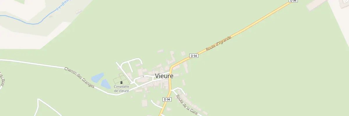 Plan du 5024 Le Bourg à Vieure