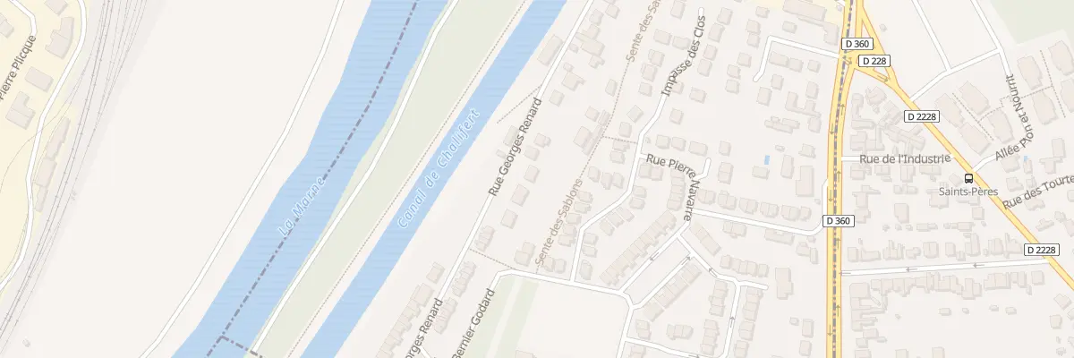 Plan du 79 Rue Georges Renard à Meaux