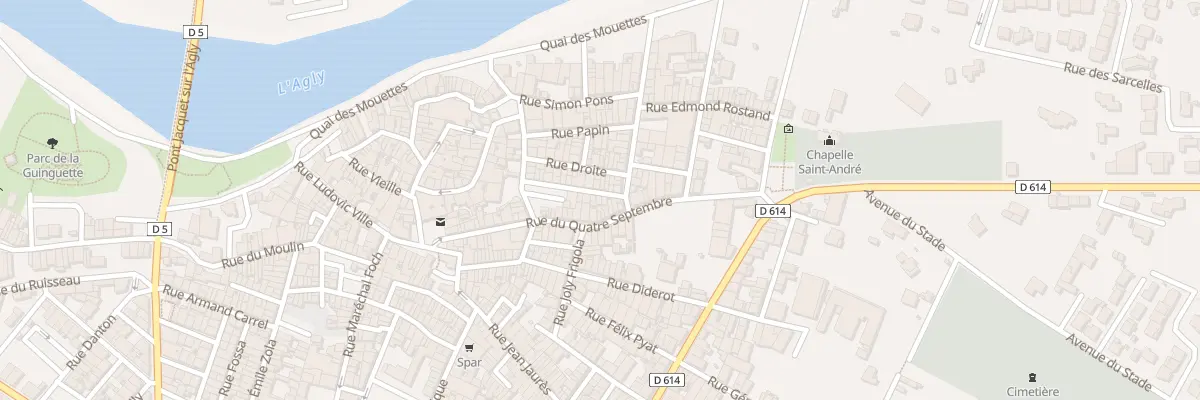 Plan du 14 Rue des Tisserands à Rivesaltes
