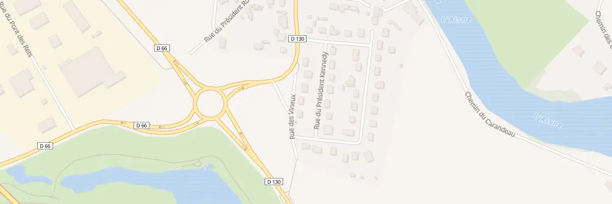 Plan du 253 Rue des Vineux à Choisy-au-Bac