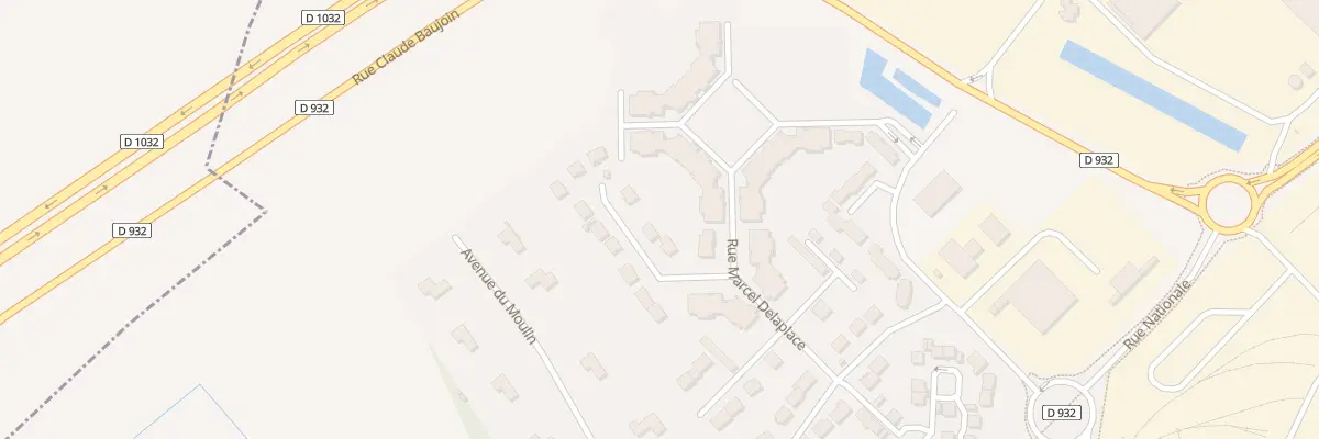 Plan du 6 Rue Robert Lebelle à Thourotte