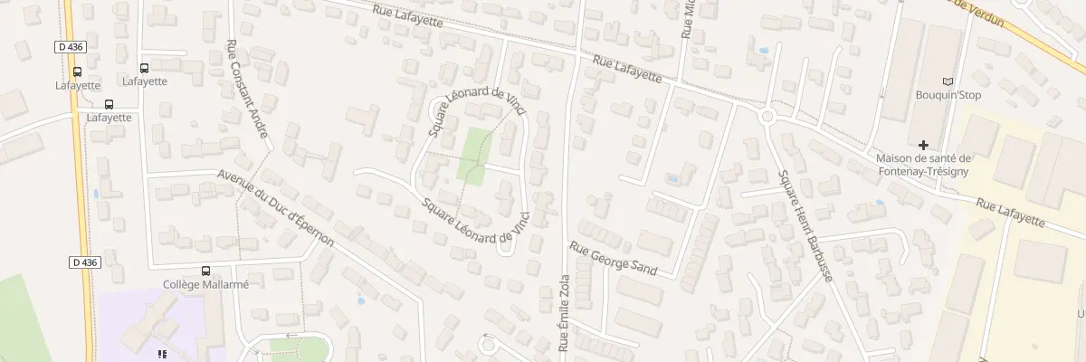 Plan du 46 Sq Leonard de Vinci à Fontenay-Trésigny