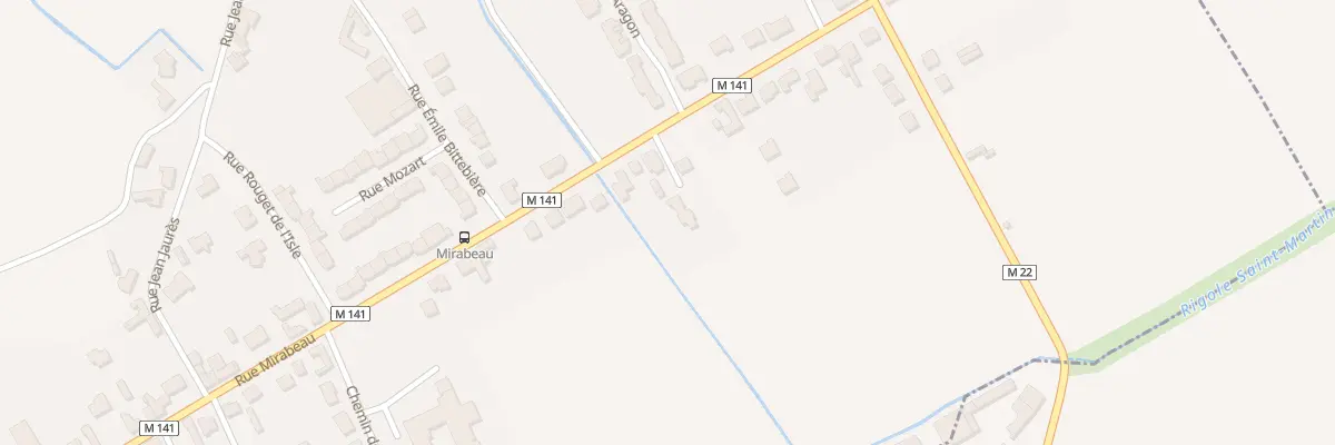 Plan du 75 Rue Mirabeau à Hantay