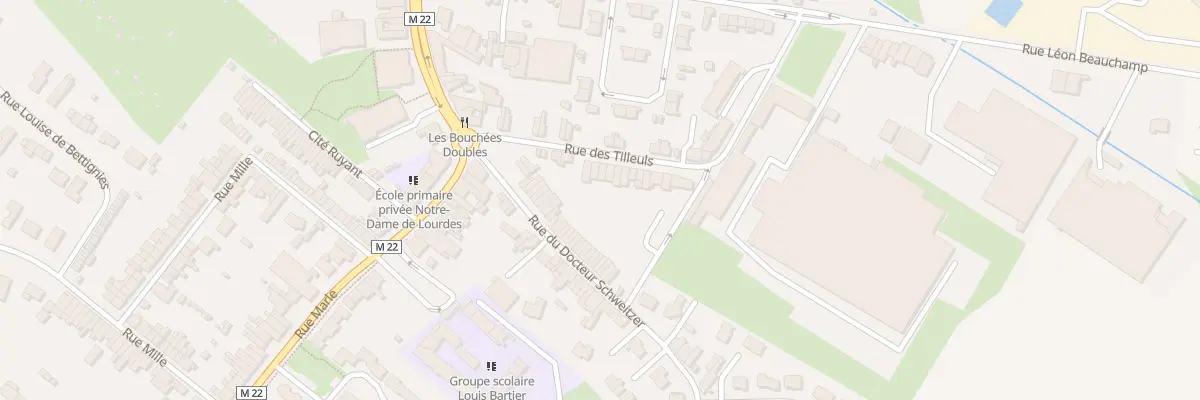 Plan du 12 Rue des Tilleuls à La Chapelle-d’Armentières