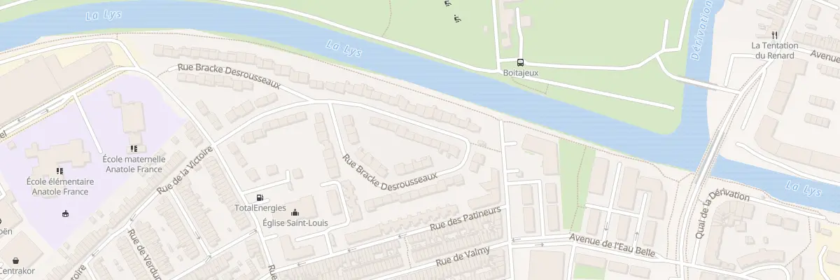 Plan du 41 Rue Bracke Desrousseaux à Armentières