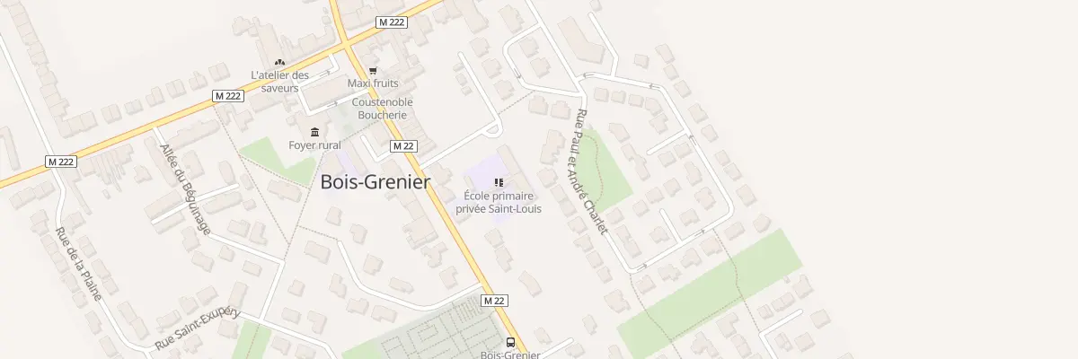 Plan du 24 Rue Paul et André Charlet à Bois-Grenier