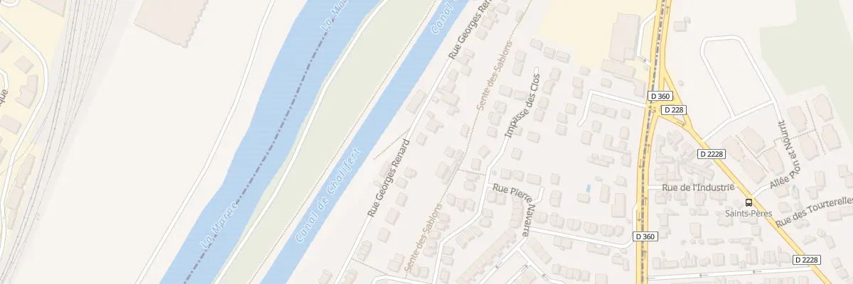 Plan du 73 Rue Georges Renard à Meaux