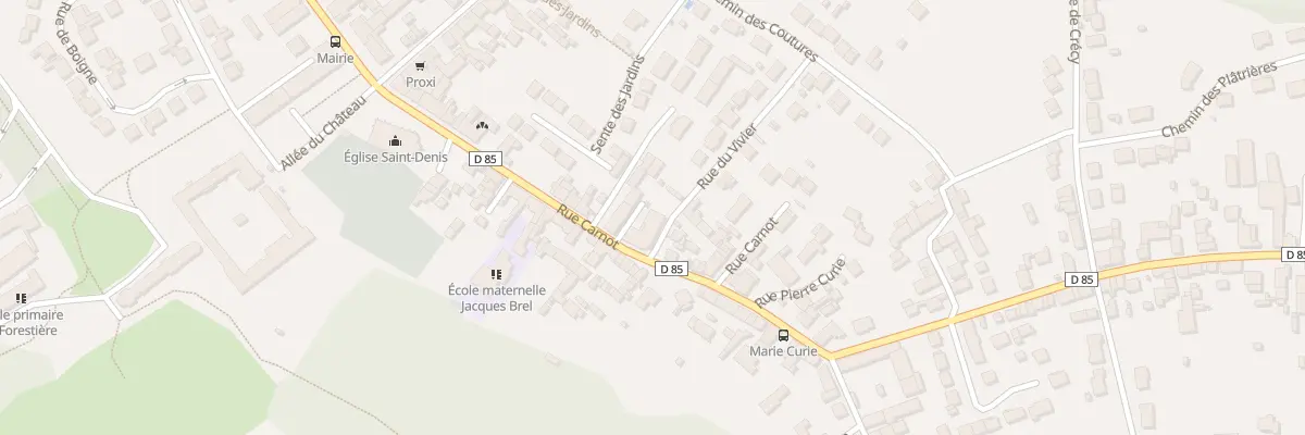Plan du 29 Rue Carnot à Quincy-Voisins