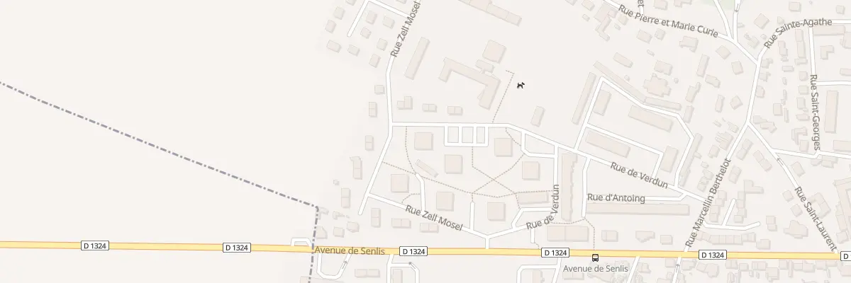 Plan du 2 Rue de Verdun à Crépy-en-Valois