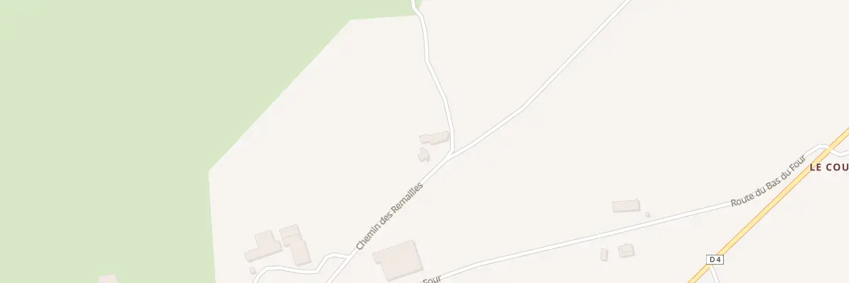 Plan du 5064 Le Bas du Four à Beaune-d’Allier