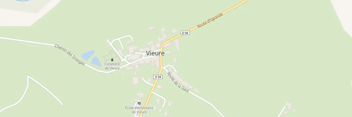 Plan du 5036 Le Bourg à Vieure