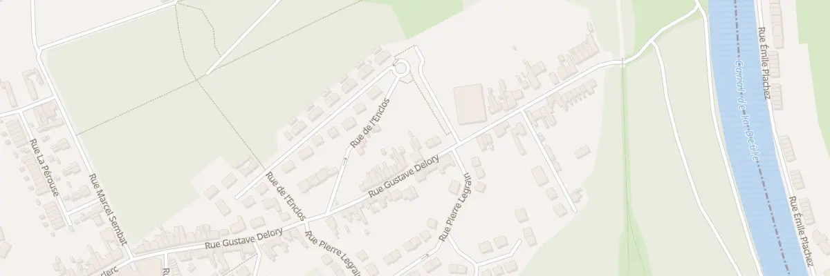 Plan du 73 Rue Gustave Delory à Vendin-le-Vieil