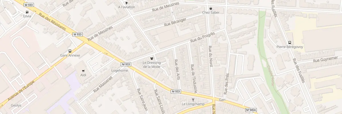 Plan du 39 Rue des Arts à Armentières
