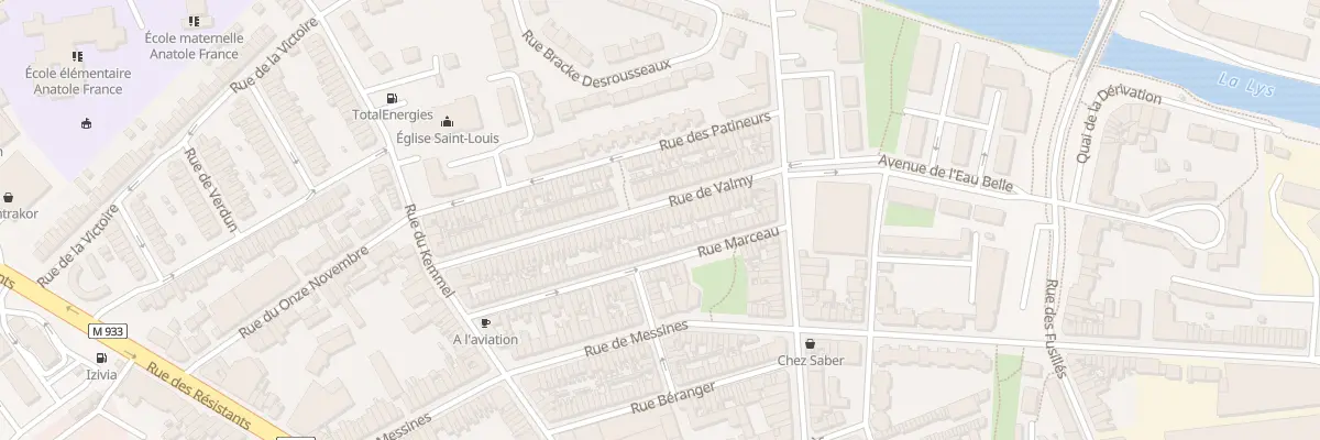 Plan du 31 Rue de Valmy à Armentières