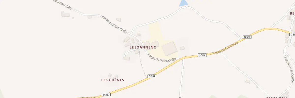 Plan du 5298 Joannenq à Castelnau-de-Mandailles