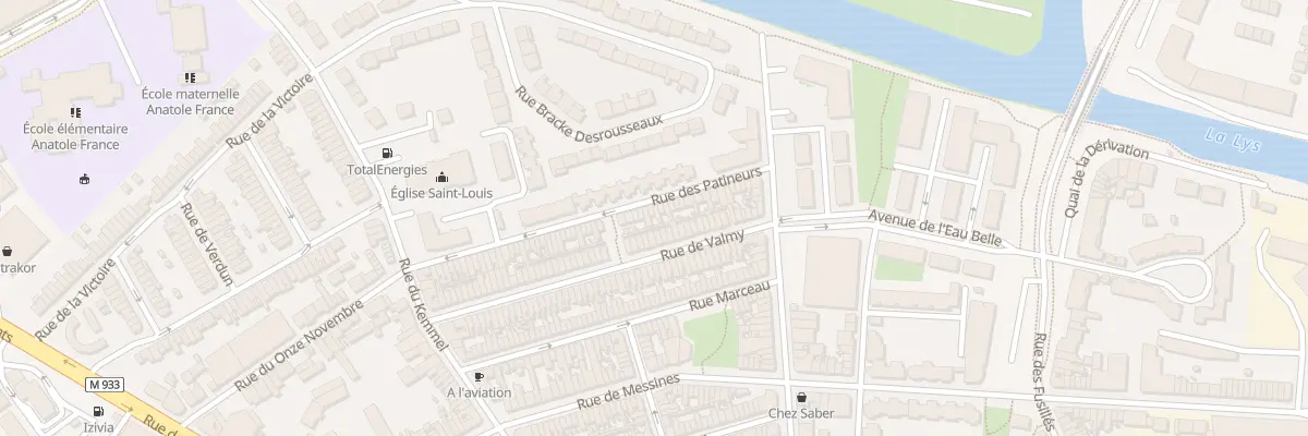 Plan du 35 Rue des Patineurs à Armentières