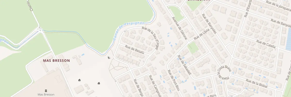 Plan du 4 Rue de Besalú à Perpignan