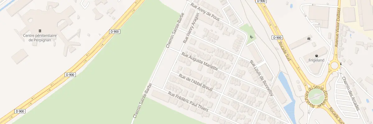 Plan du 43 Rue Auguste Mariette à Perpignan