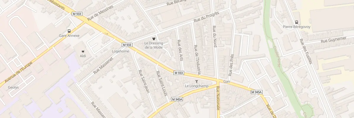 Plan du 11 Rue des Arts à Armentières
