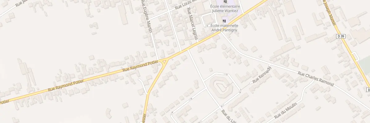 Plan du 50 Rue Emery Bulcourt à Annay