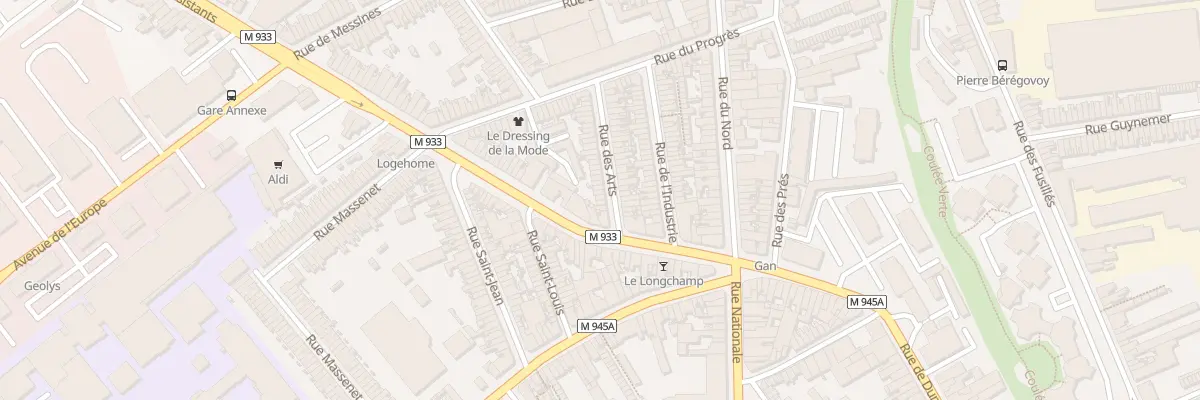 Plan du 7 Rue des Arts à Armentières