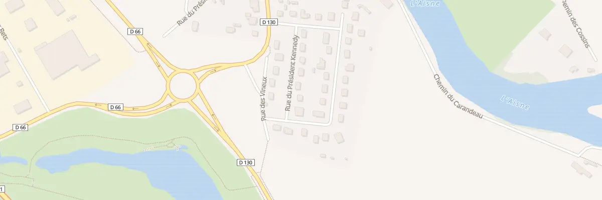 Plan du 11 Rue du Pdt Kennedy à Choisy-au-Bac