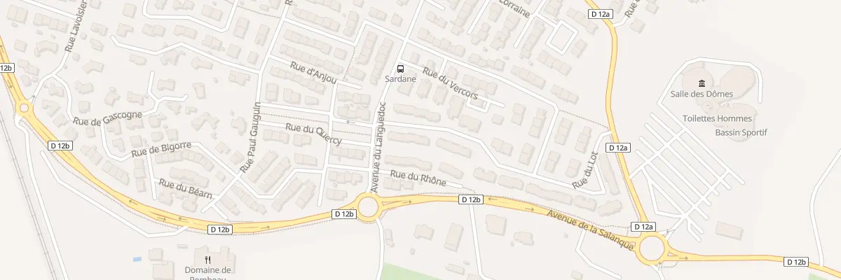 Plan du 12 Rue du Lot à Rivesaltes