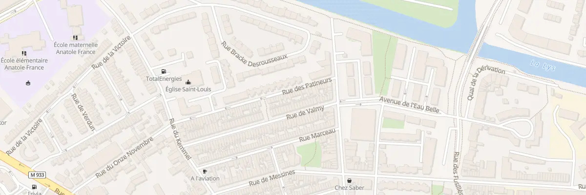 Plan du 27 Rue des Patineurs à Armentières