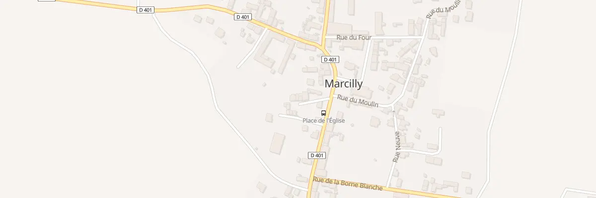 Plan du 2 Cour de la Bouteille à Marcilly