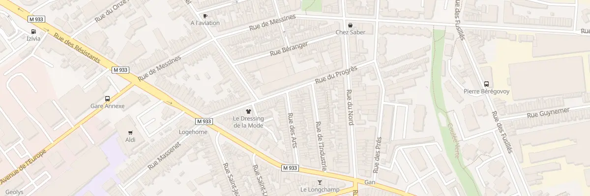 Plan du 42 Rue des Arts à Armentières