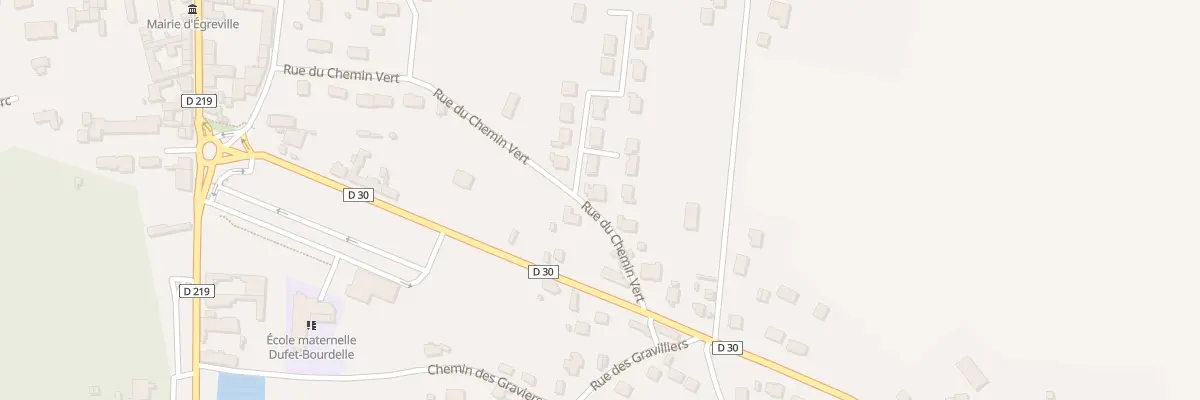 Plan du 2 Rue des Vergers à Égreville