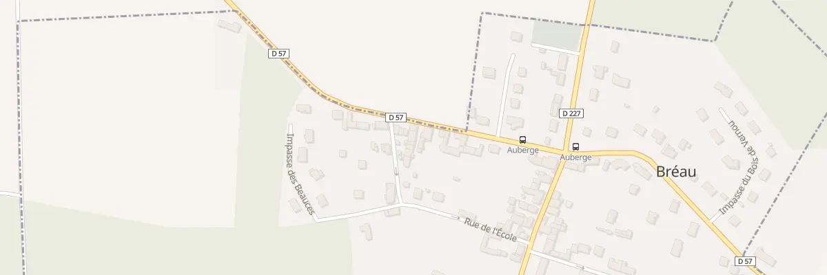 Plan du 17 Rue de Bombon à Bréau