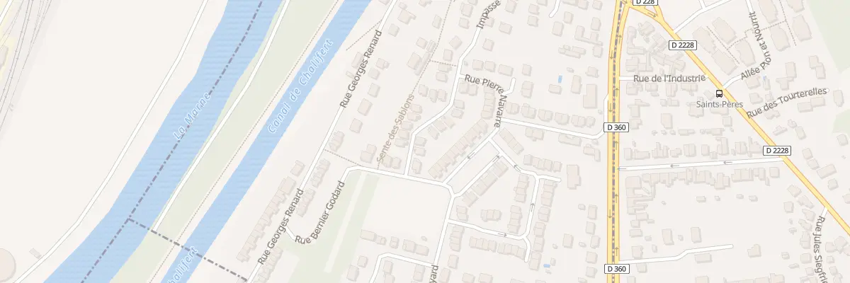 Plan du 43 Rue Pierre Navarre à Meaux
