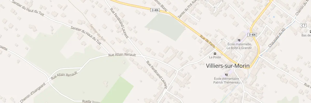 Plan du 4 Rue Allain Renault à Villiers-sur-Morin