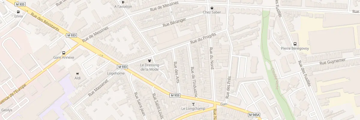 Plan du 34 Rue des Arts à Armentières