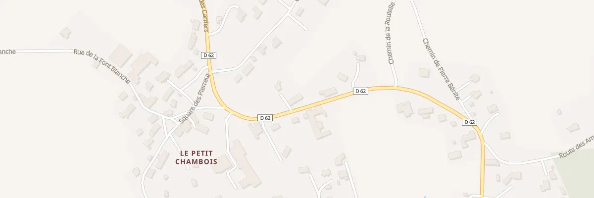 Plan du 56 Rte des Carriers Pt Chbois à Mazaye